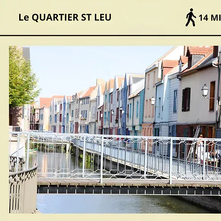 Zamenhof, Accueillant Et Fonctionnel Apartment Amiens Exterior photo